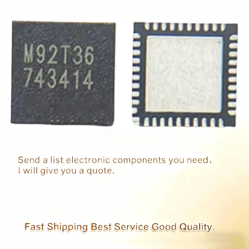 3PCS 5PCS 10Pcs/Lot Original Brand newM92T36 QFN-40 For NS Switch Console mother board power IC Chip