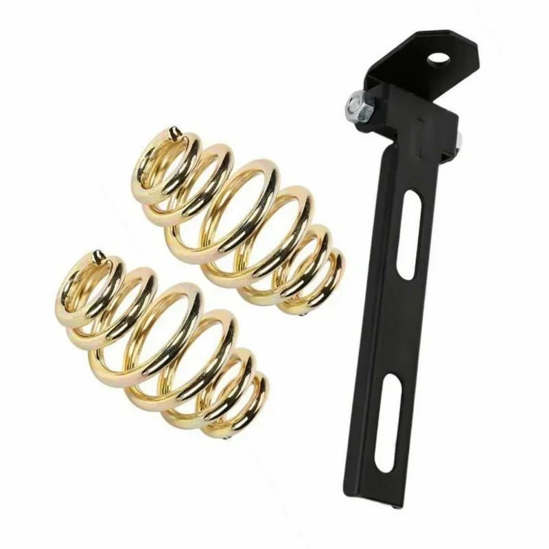 

Motorbike SOLO Seat 3" Springs Mount Bracket Kit CB XL Chopper Bobber Cruiser