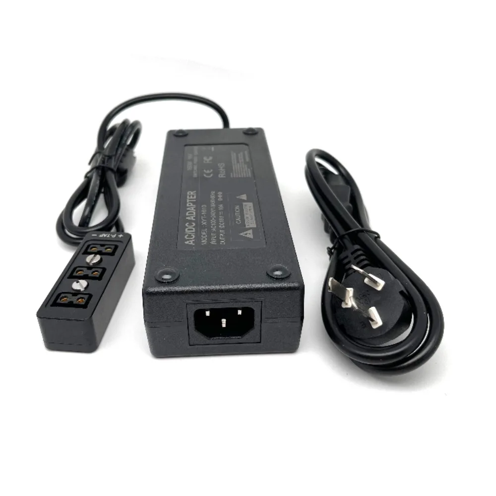 

D-tap 3 Way Power Splitter 16V 10A/DC output Adapter AC220V for V-mount Battery Camera Monitor Power Supply