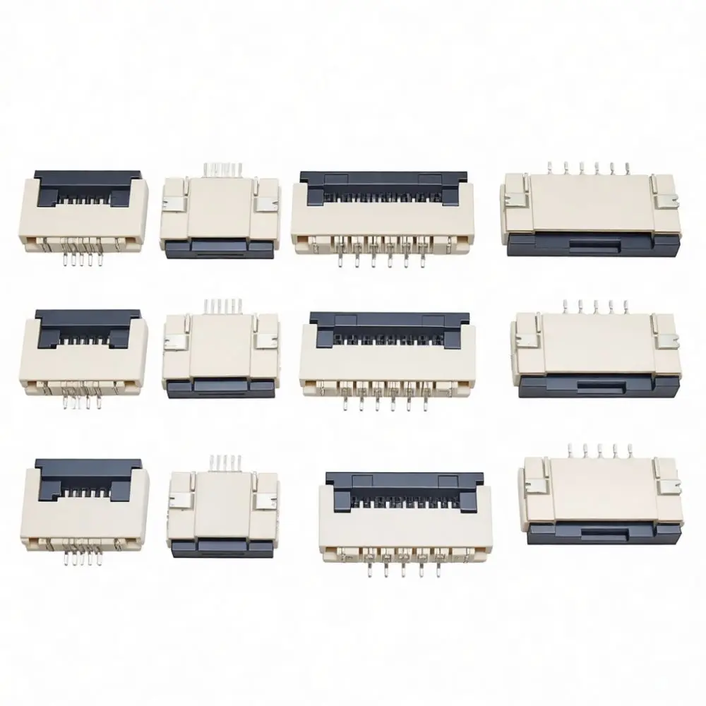 Flexible Flat Cable Socket FPC Connector 0 5mm 1 0mm Pitch Flip Top Down Locking Interface Professional Electronic Repair Tool