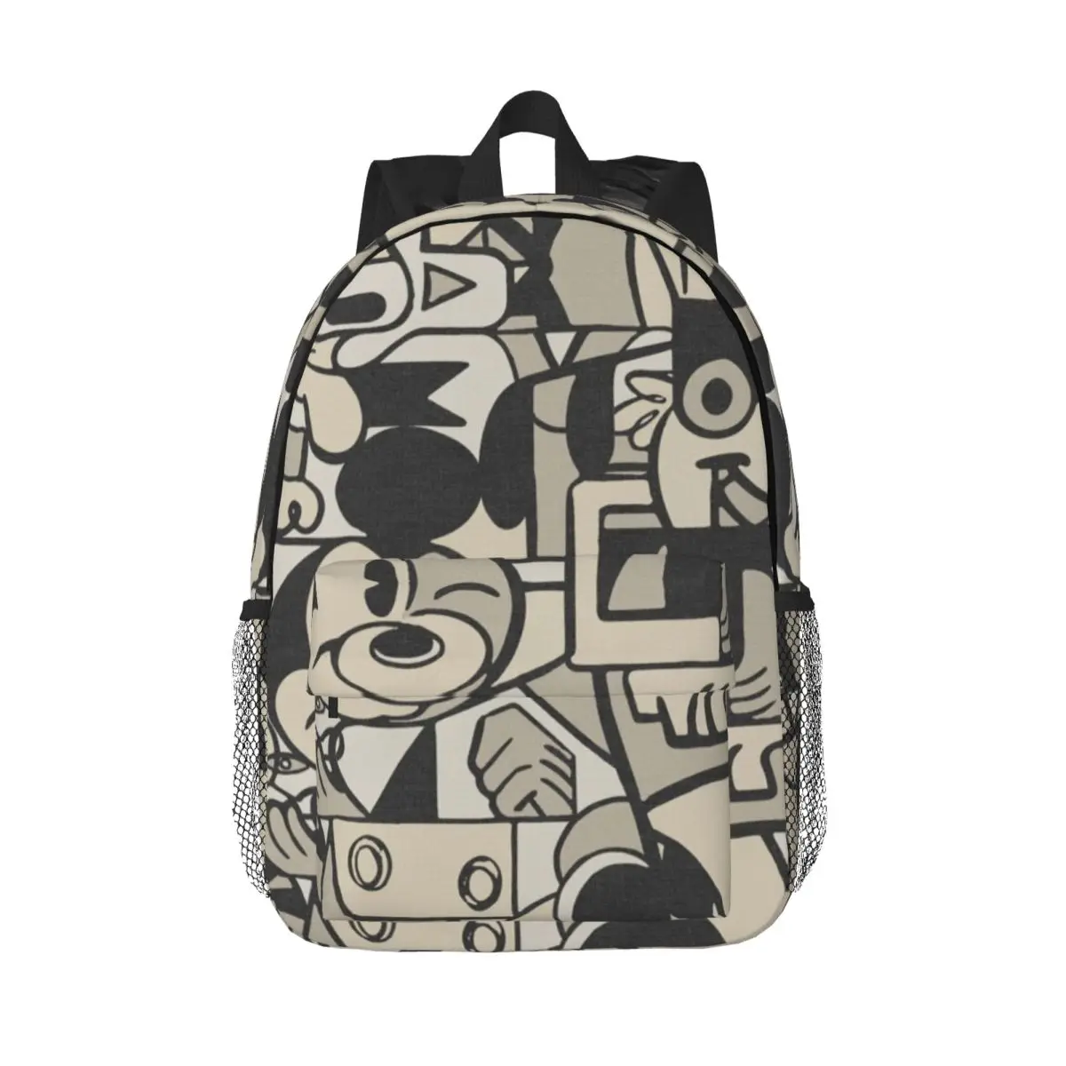 Mickey Mouse Lightweight 15-Inch Backpack - Versatile and Stylish Bag for School, Travel, and Daily Use