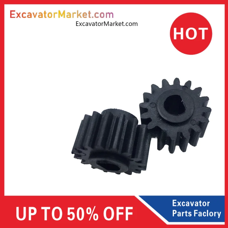 

For Hitachi Excavator Zax60 70 120 200 240-3-5-6 Throttle Motor Rubber Tooth Motor Small Gear Excavator Accessories High Quality