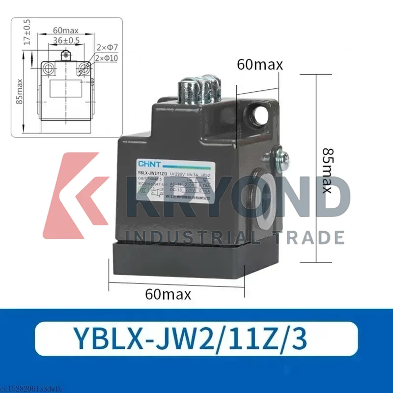 CHINT الحد السفر ترايبود التبديل سلك YBLX-JW2/11H YBLX-JW2/11H/L YBLX-JW2/11 YBLX-JW2/11H/W1 YBLX-JW2/11Z/3 المنتج الأصلي #4