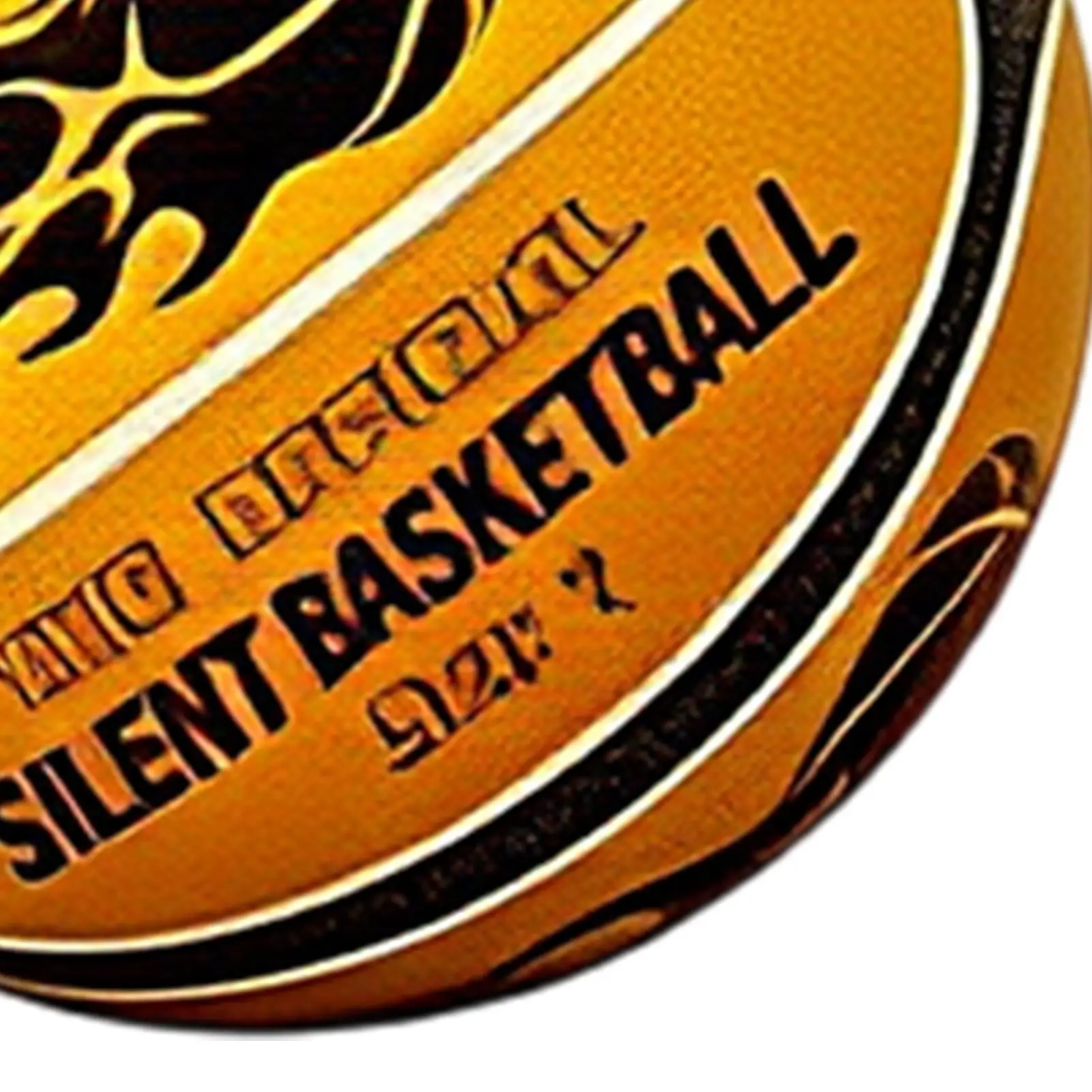 

Quiet Basketball Soundless Easy Grip Airless Basketball For Indoor Training For Boys Girls Kids Teen House Bedroom Sports games