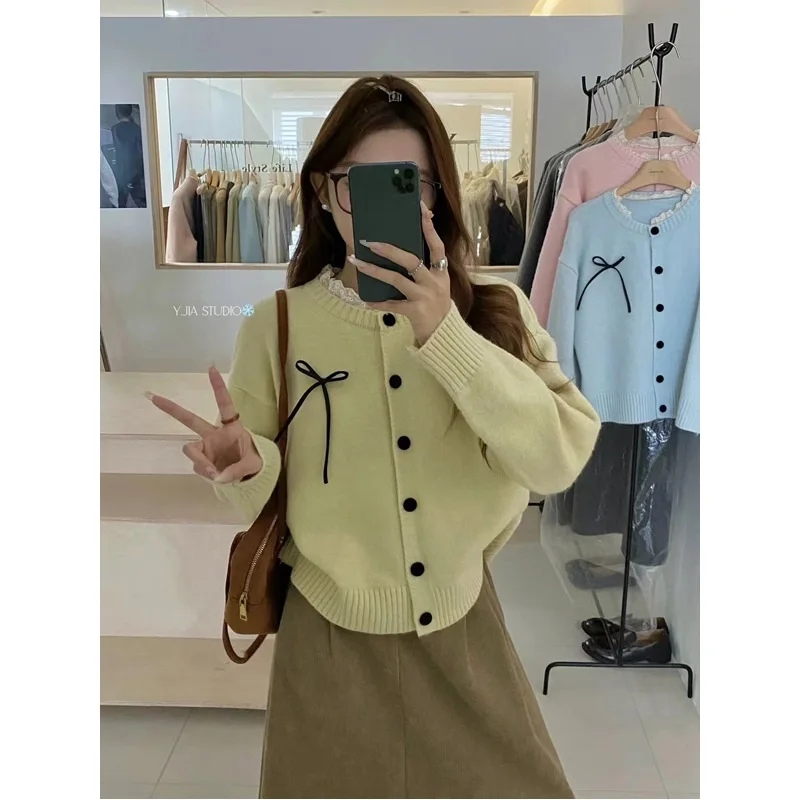 

Кардиган, свитер, пальто, популярная корейская женская одежда, трикотаж, женская одежда, зима 2021, зимняя одежда, женские топы, уютные