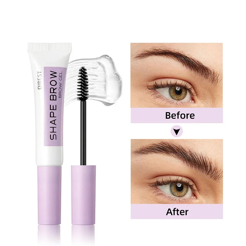 Gel transparente para dar forma a las cejas, pomada de larga duración, secado rápido, cera, maquillaje