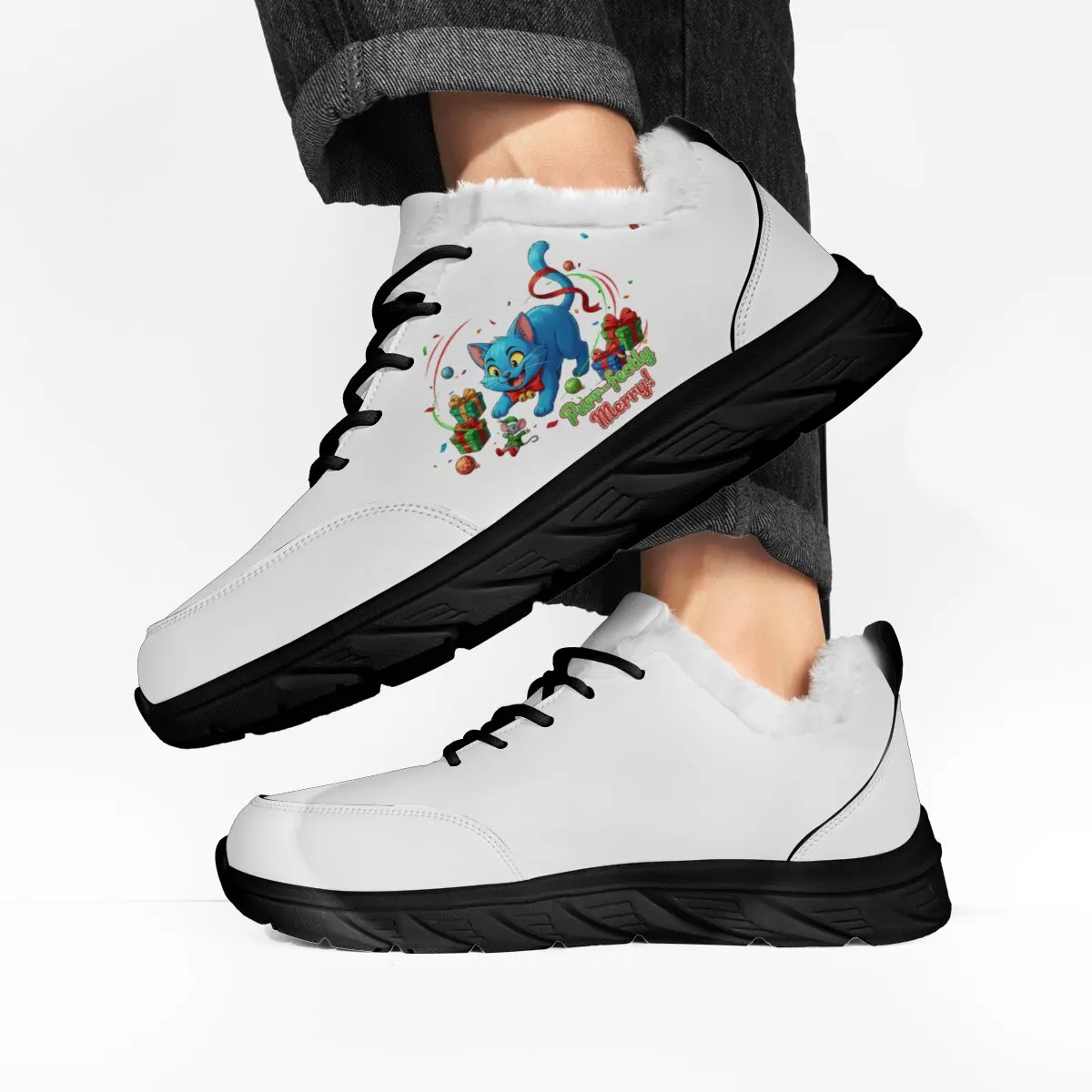 

New Large-sized Hollowed-out Two-color Soft-soled Casual Shoes Featuring The Cartoon Pattern Design of The Witch Hunter Team