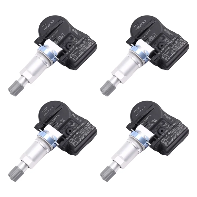 

For Land Rover Range Rover Jaguar F-PACE TPMS Tire Pressure Sensor 4PCS 433MHZ GX63-1A159-AA C2D47173