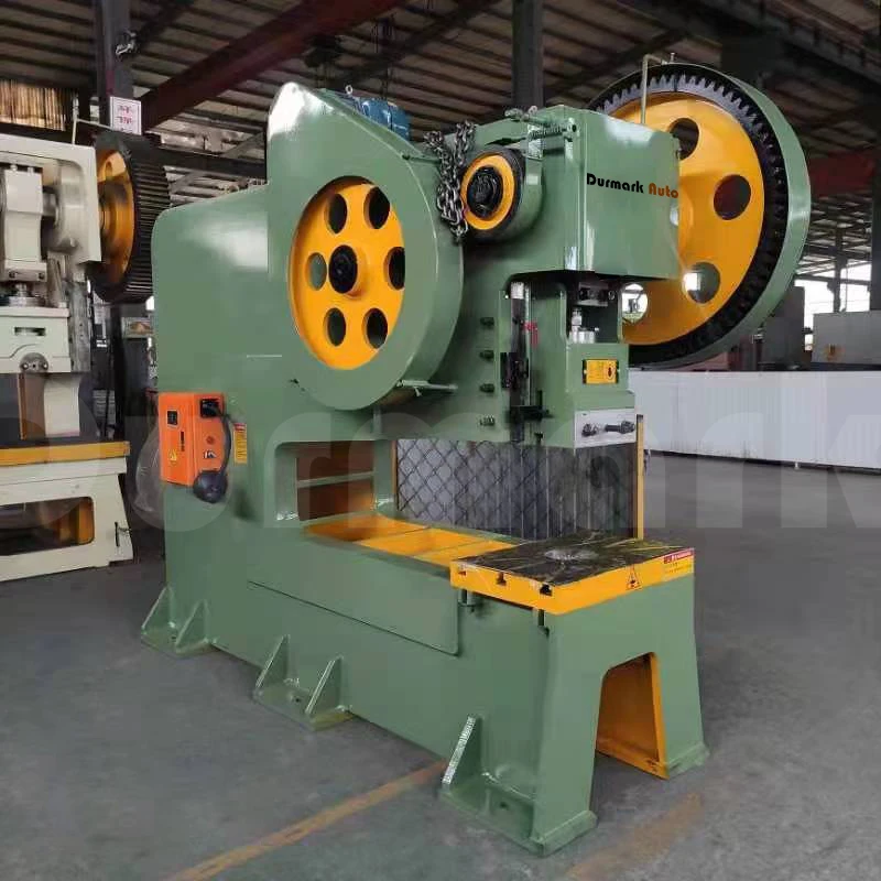 small 25 ton c crank power press mechanical press machine J23 type with high quality.