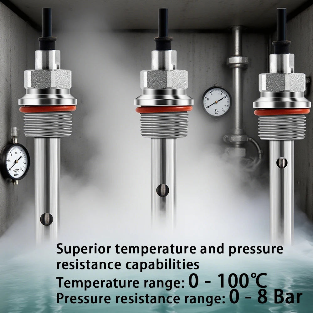 عالية الدقة استجابة سريعة IP68 مقاوم للماء مقياس درجة الحموضة الفولاذ المقاوم للصدأ EC الاستشعار لعلاج مياه الصرف الصحي النقي OEM