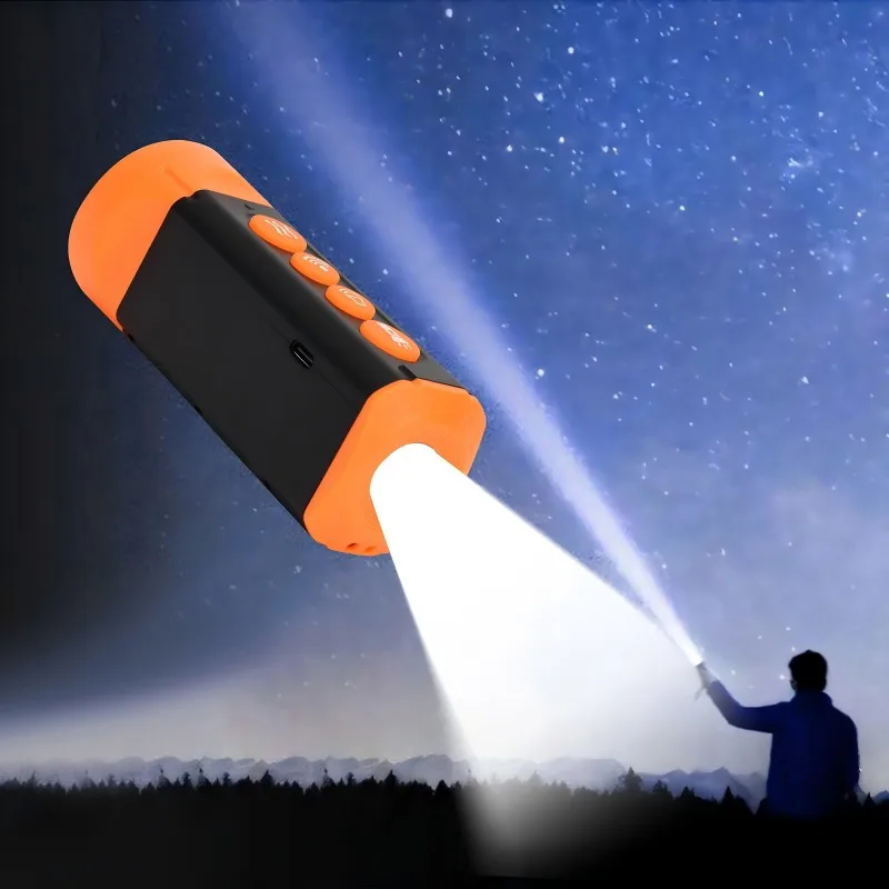 Self-defense Flashlight Security Lighting Products for Help Self-defense Ultrasonic Dog Repeller