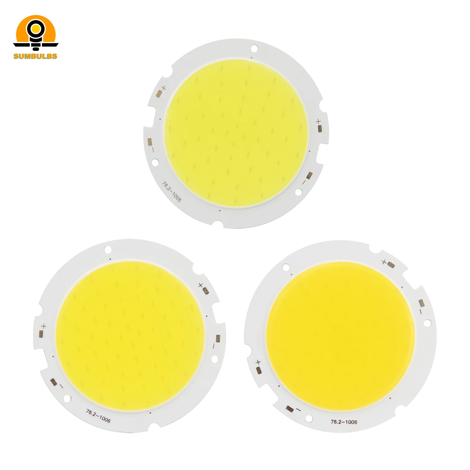 [SUMBULBS] 7660 20W 30W LED COB Chip Light Source for Down Lamp DC 30V-33V Natural Warm Cold White for DIY Lighting