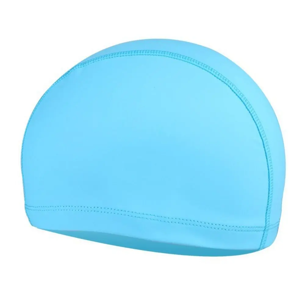 

Шапочка для плавания из искусственной ткани, водонепроницаемая, защищающая уши, водонепроницаемая шапочка для бассейна, большие размеры, гибкая шапочка для плавания с длинными волосами, пляжная шапочка