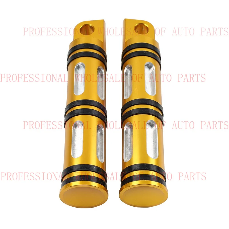 V+ V+ Motorcycle Foot Pegs Front Rear Foot Rest For Harley Touring Sportster Softail