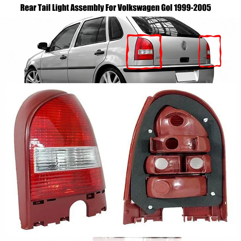 フォルクスワーゲン-ゴルフ-1999-2005年用-リアテールライトアセンブリ-車用リアブレーキランプ-ウインカー-バックランプ-テールライトハウジング