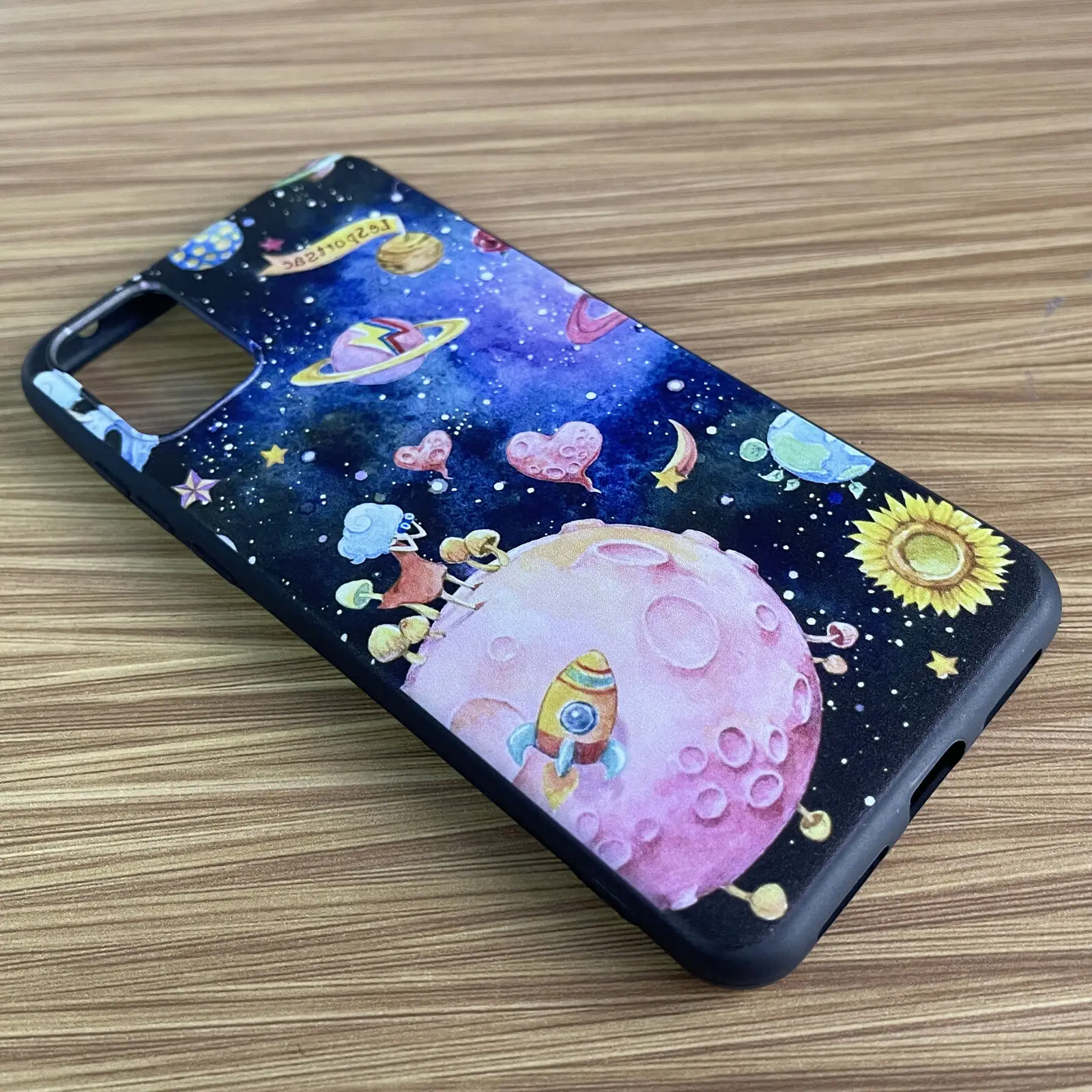 For TCL 30 XE 20R 5G 30v Stylus 5G Slim Ultra Rubber Silicone Phone Case Cover Luxury Shockproof Cute Cartoon Flower Cat