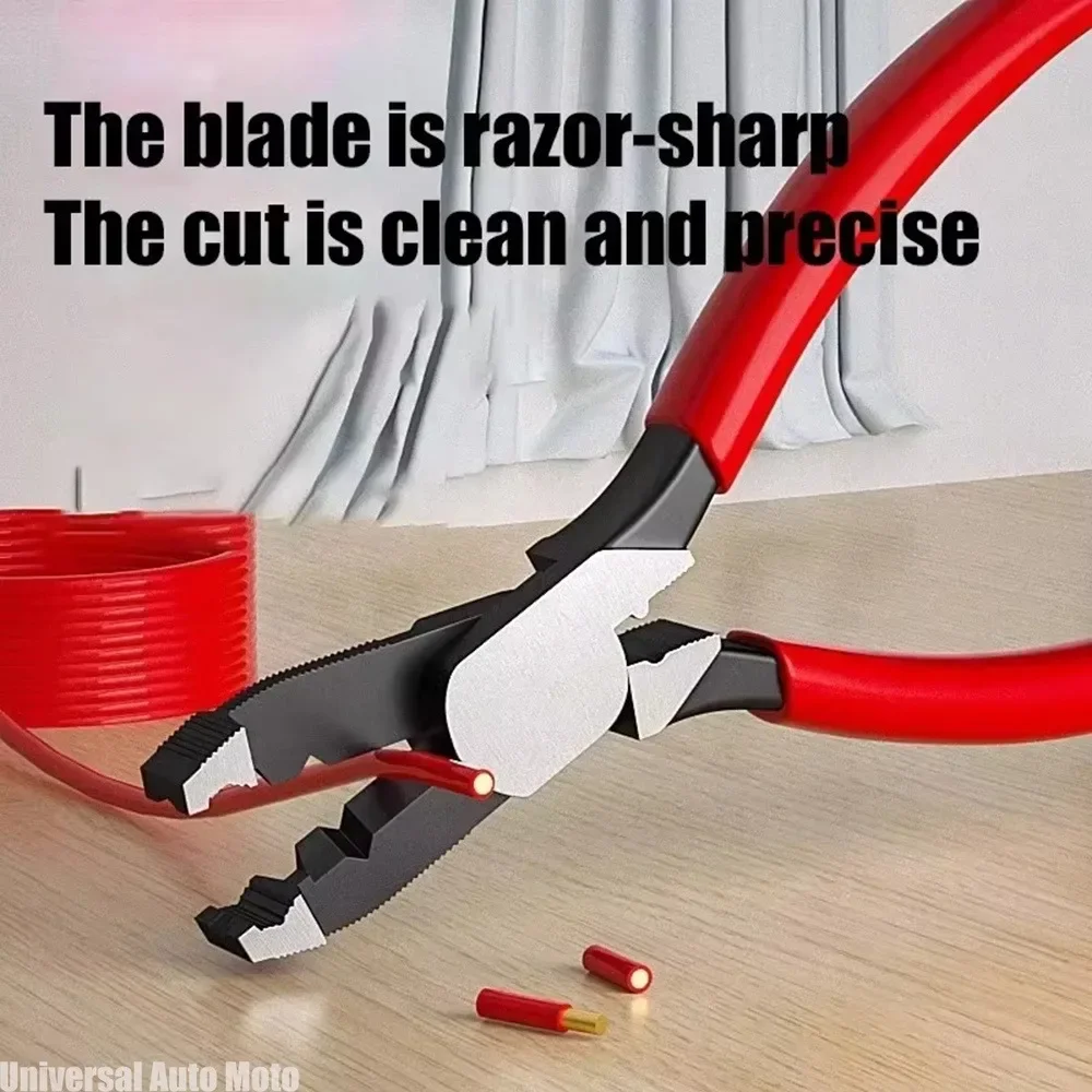 Multi‑Purpose Screw Puller Tool, Fish Tail Slip Joint Extraction Pliers with Anti‑Slip Handle for Electronics Maintenance