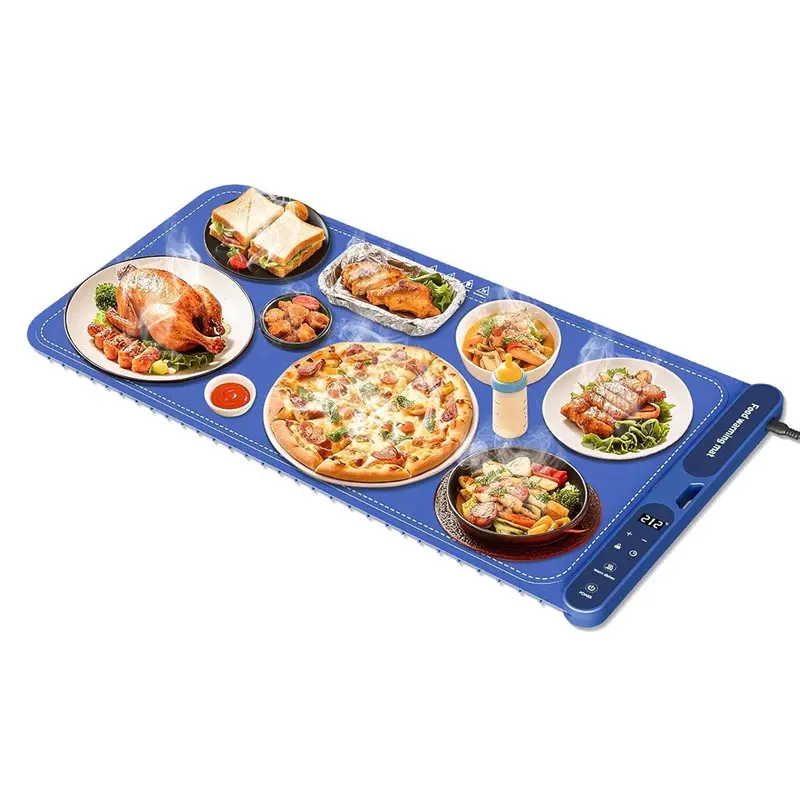 A39M Warming Mat For Food Extra Large Warmer Trays Chafing Dishes Buffet,Portable Countertop Food US Plug