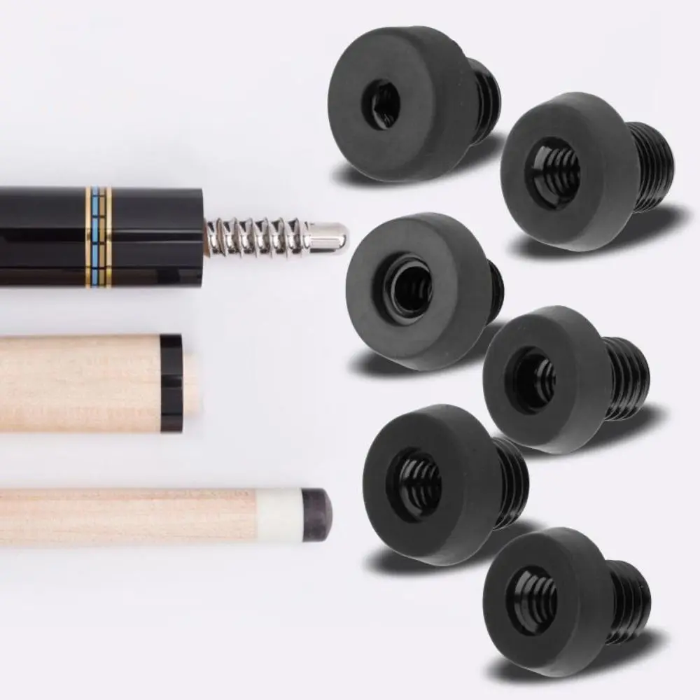 

1Pcs Billiard Cue Bottom Cover Block Butt Billiard Cue Rubber Plug Pool Cue Bottom Bumper Protector For MEZZ/Universal/HOW/PERI