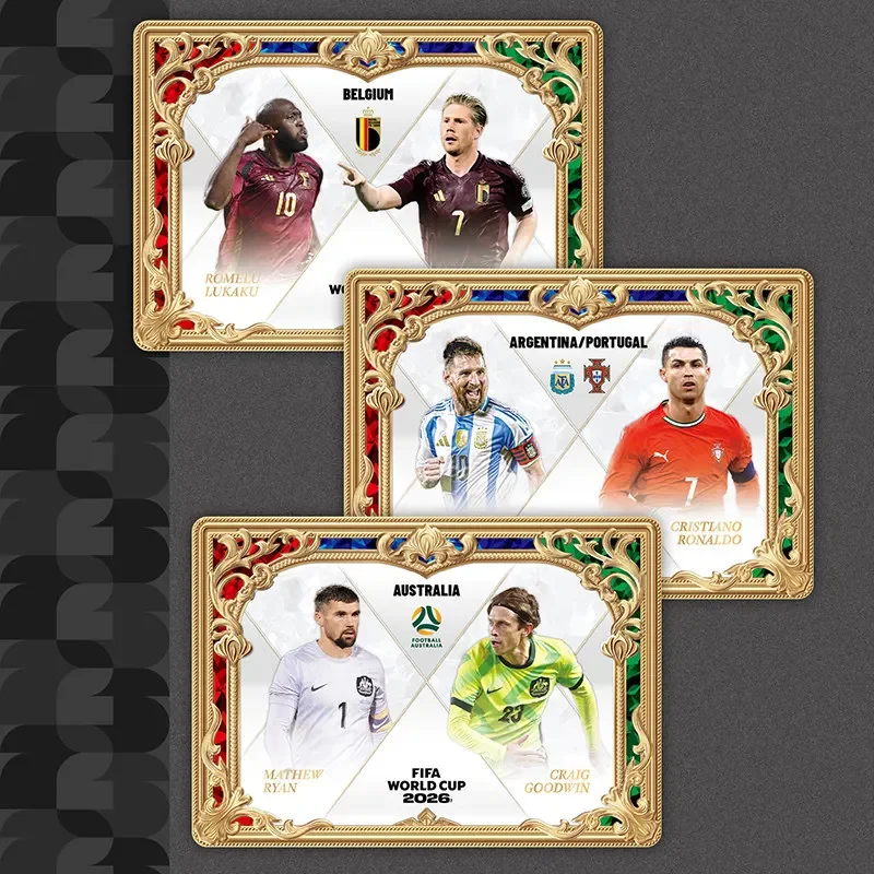 KAYOU Panini 2026 FIFA WORLD CUP OFFICIAL FOOTBALL TRADING CARDS Superior Edition Genuine Original Collection Peripheral Gifts