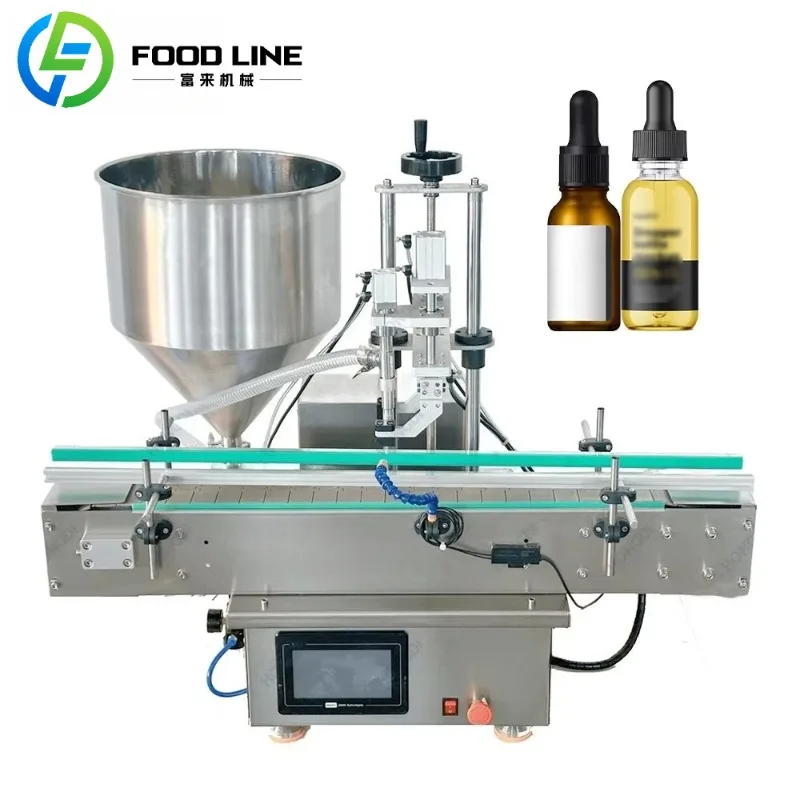 

Fully Automatic Liquid Filling Machine for Viscous Materials Floor Cleaner Laundry Detergent Gear Pump