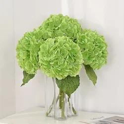 1/3PCS 58CM Artificial Flowers Silk Hydrangea Bouquet Realistic Colorful Wedding Home Party Living Room Table Decoration