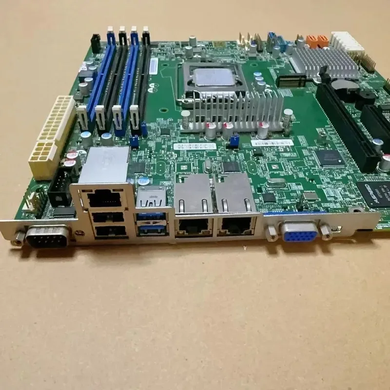 Ultra Micro XISSM-F Server Motherboard E3-1200V5V61151C23 Chip Dual Gigabit IPMI