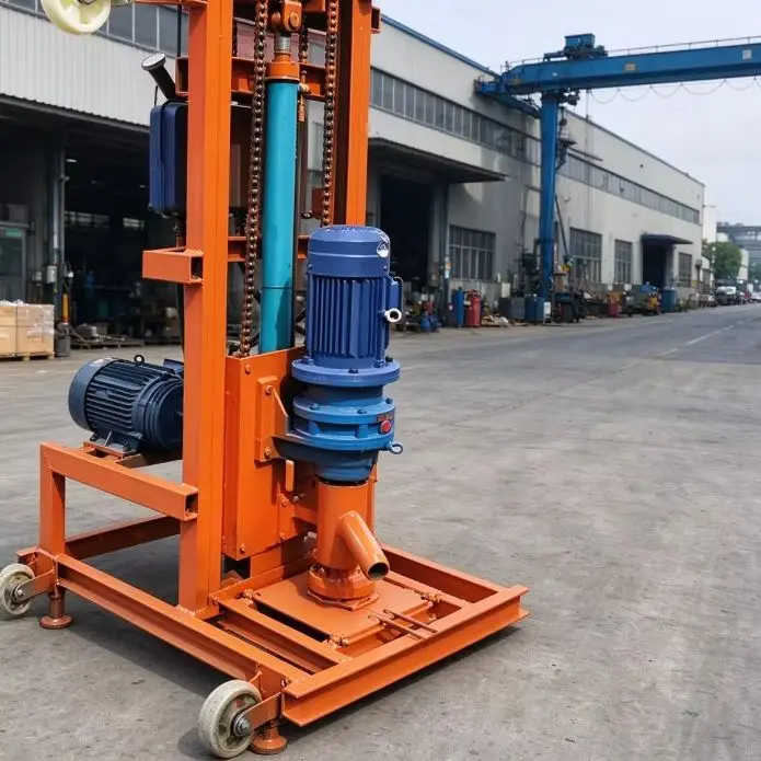 Customized Portable Lightweight Hydraulic Mini Handheld 100M Household Borehole Ready Sale Water Well Drilling Rig