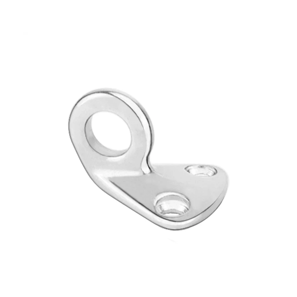 

Stainless Steel 316 Pad Eye Fender Fending Hook Rope Boat Sail Tug Ship marine Hardware coat cap hook