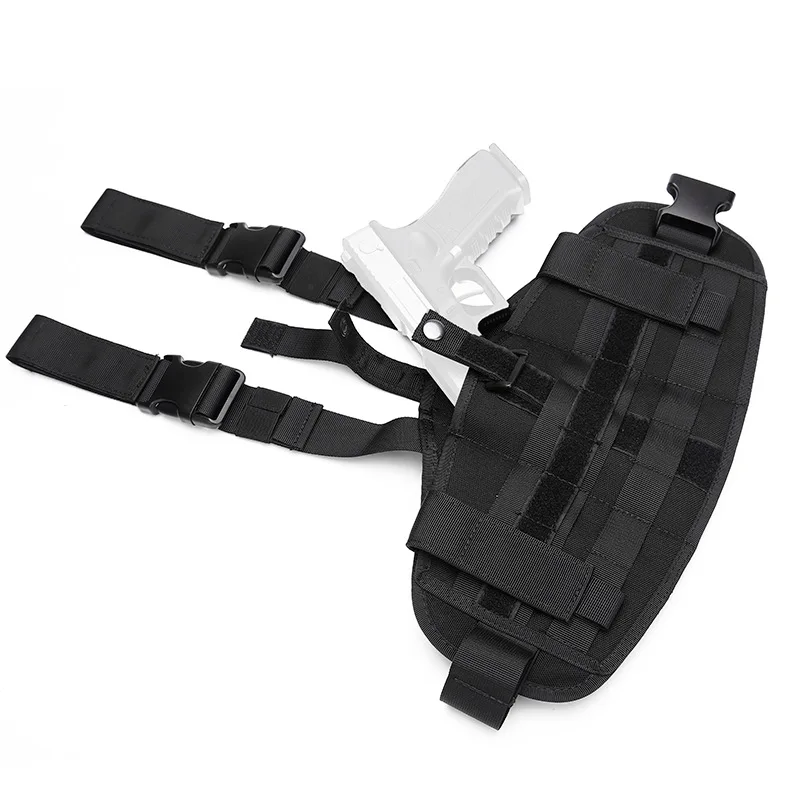 

Molle Drop Leg Gun Holster Molle Platform Universal Handgun Pouch Holder Outdoor Shooting Hunting Thigh Gun Holsters