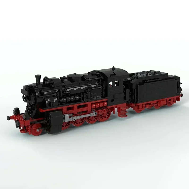 Neues 1215-teiliges City Technik Eisenbahnschienen-Set BR56 Modellbausatz DIY Kreative Ideen Bausteine Wissenschaftsspielzeug Geburtstagsgeschenk