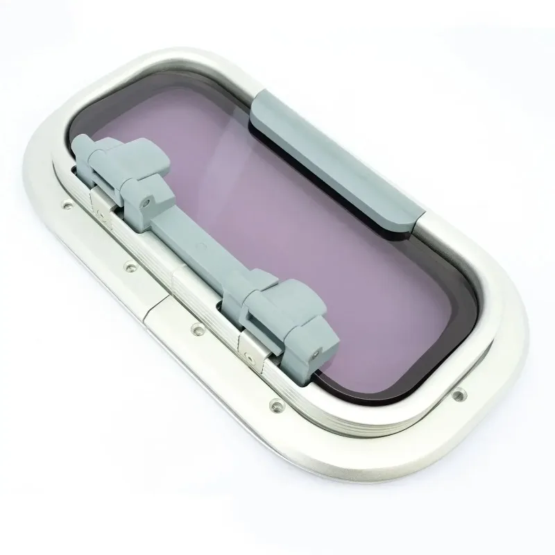 Multi-size Boat Porthole Window Aluminium Opening Portlight Acrylic Oval Rectangular Shape Marine Accessories Hatch for Yacht