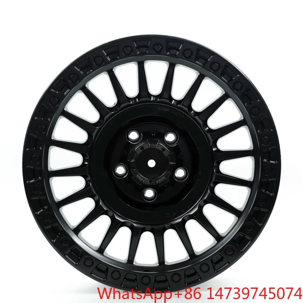 1002 New Arrival Off Road Alloy 5x127 5x139.7 6x139.7 Wheels 17 18 Inch Deep Design Rims For F150 JEEP WRANGLERLight Weight EC