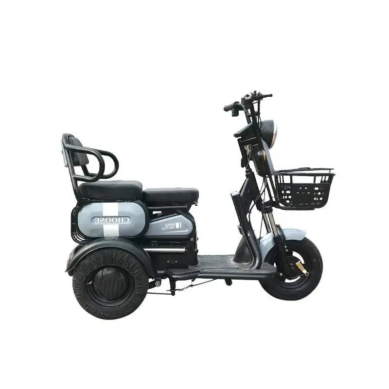 48V 60V 500W motor electric motorcycle China 2023 new model 3 wheels electric passenger tricycles three wheel for adult