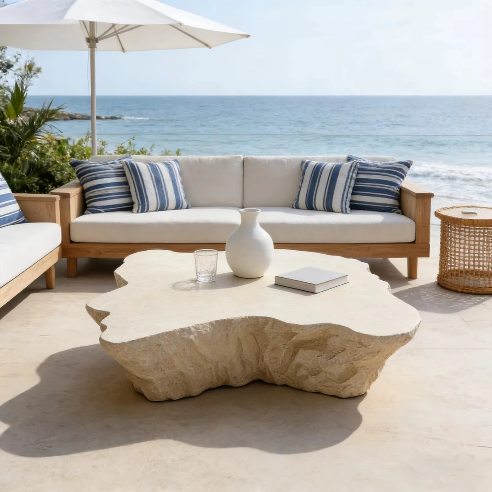 Outdoor Furniture Manufacturer - Tavolino da Caffè Moderno Nordico Irregolare