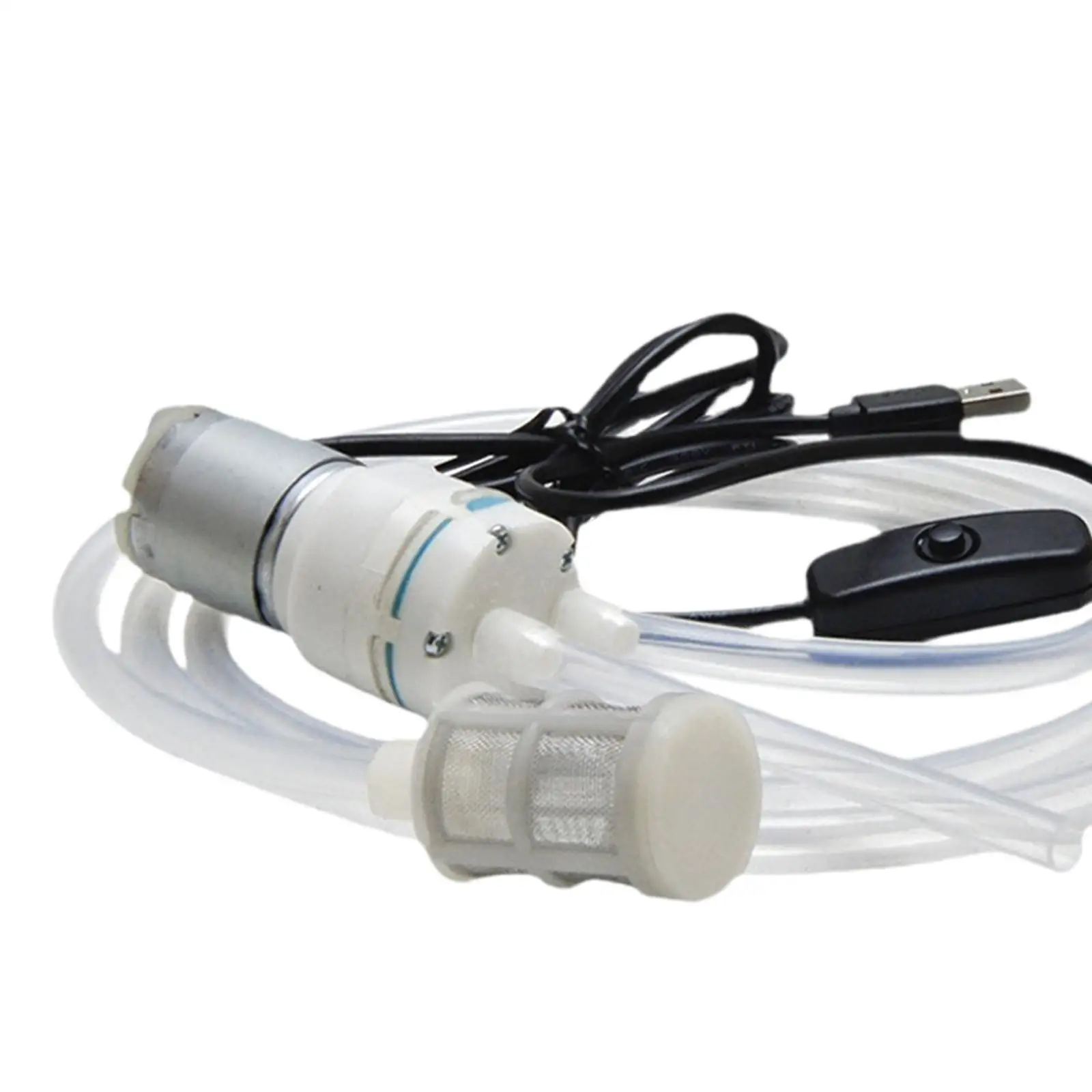 Pompa Transfer Anggur Pompa Self Priming Listrik USB Ringan