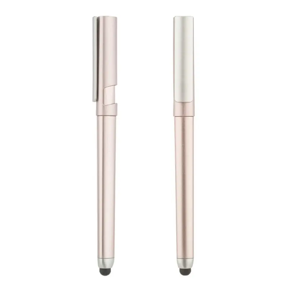 

Phone Holder Metal Signature Pen Frosted Luxury Neutral Pen 5 Colors Spray Paint Stylus pen Office School