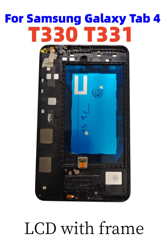 

AAA LCD Display Panel Screen Monitor Touch Screen Digitizer Assembly For Samsung Galaxy Tab 4 8.0 T330 T331 T335 with Frame