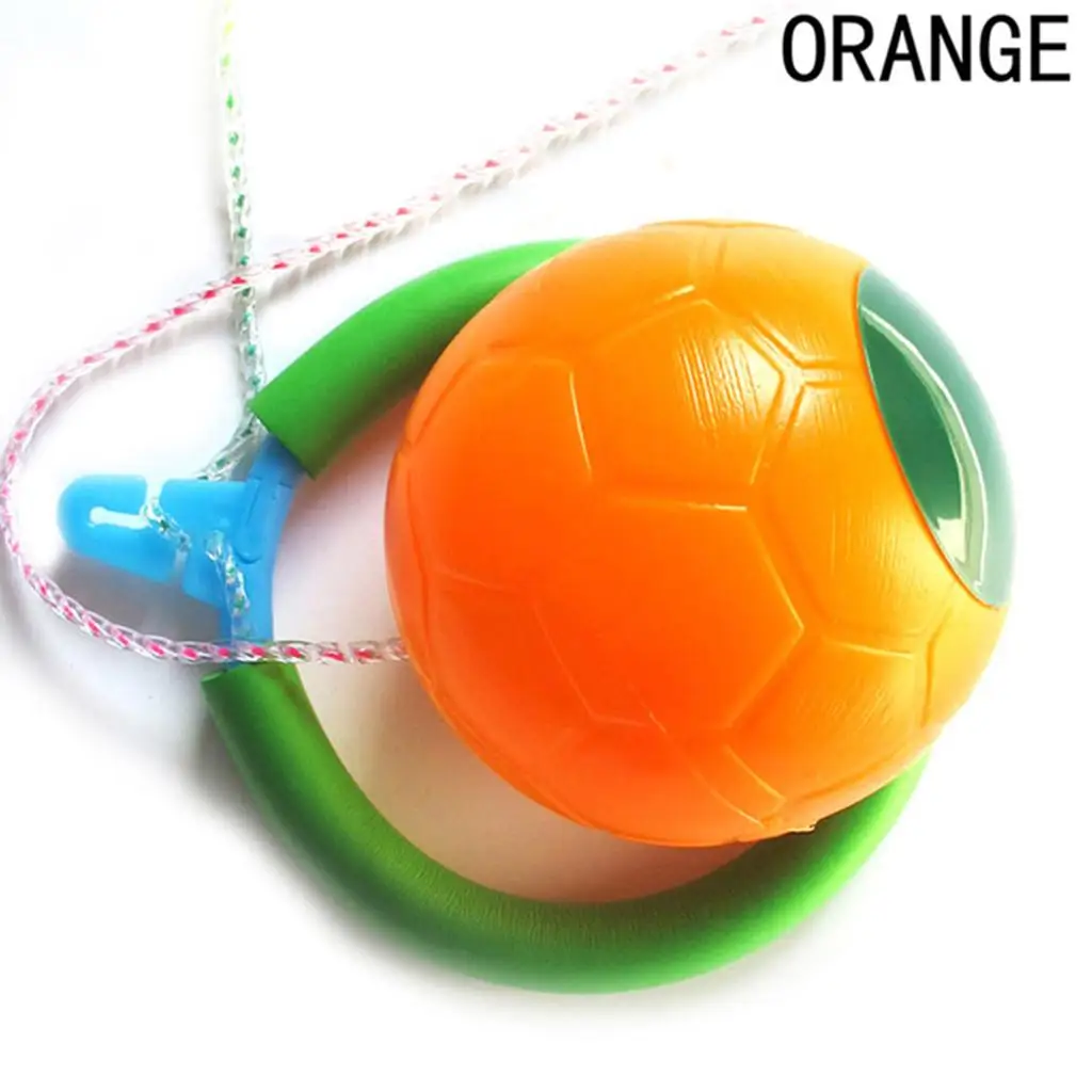 Kids Fun Ankle Skipping Ball Hop the Rope Flash Rope Fitness Swing Ball