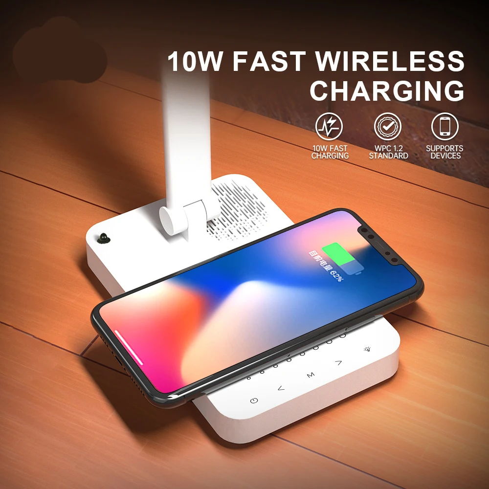 Koran Azan Koran Islamischen Muslimischen Helle Nachtlicht Lampe Heiligen Bluetooth Lautsprecher Telefon Drahtlose Ladegerät Arabischen Sound Caixa De Som