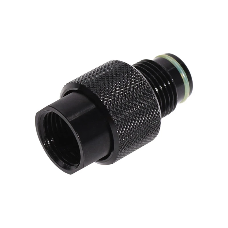 HPA Tank Regulator Valve ON/OFF ASA Adaptor G1/2-14 Thread Saver CO2/Compressed Air Pin Valve Depressor Adapter