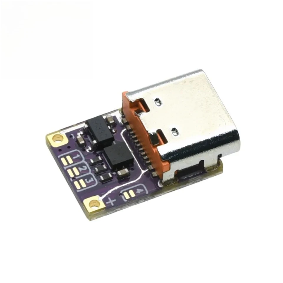 Image of PD3.0 PD3.1 QC3.0 Deceiver Schnelllade-Modul DC 5/9/12/15/20/28/36/48V Spannungs-Auslöser PD zu DC Typ-C Schnittstelle