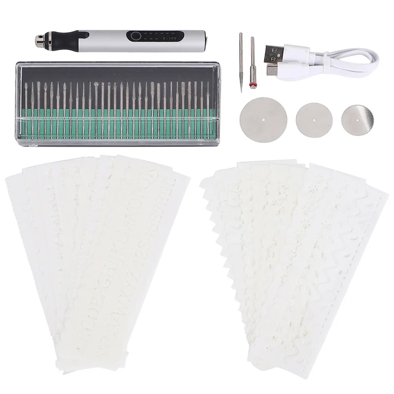 

B17B Electric Engraving Pen Engraving Tool Set Micro-Engraver Etching Pen DIY Rotary Tool For Carving,Wood,Metal,