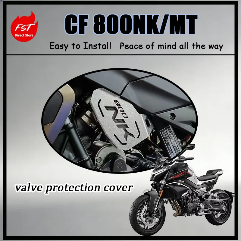 

FOR Heavy Duty Aluminum Valve Guard CF 800MT 800NK Throttle Valve Decorative Cover Original Hole Direct Installation Protection