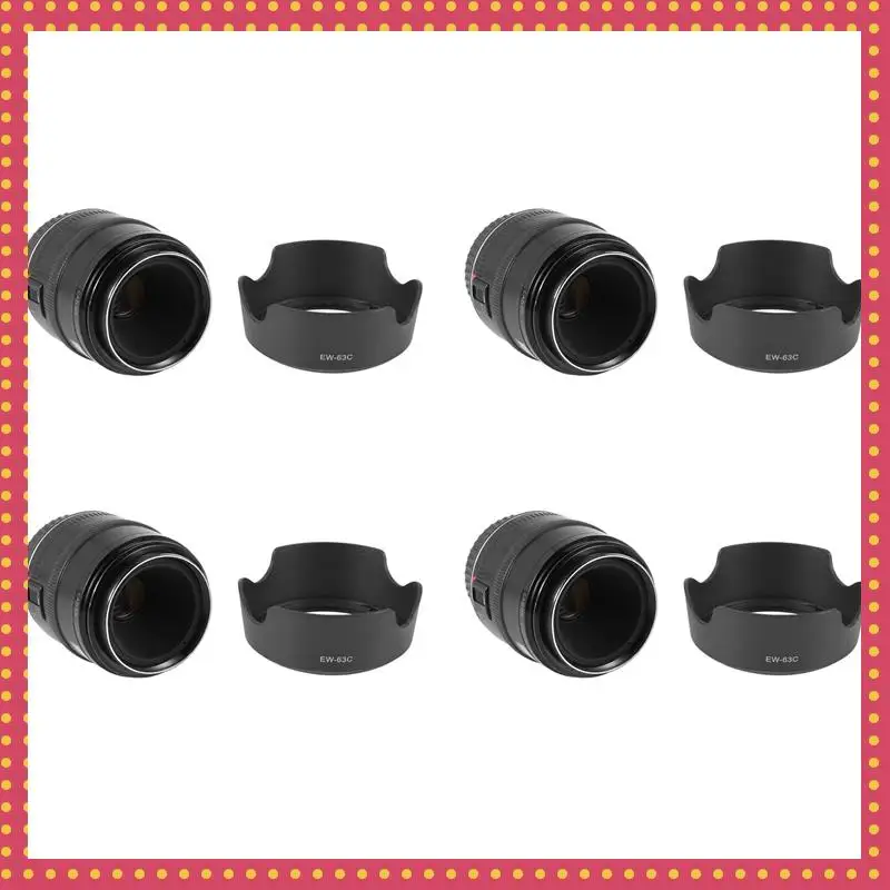 

B74A 4X Бленда для объектива камеры EW-63C EW63C для Canon EF-S 18-55 мм F/3,5-5,6 IS STM