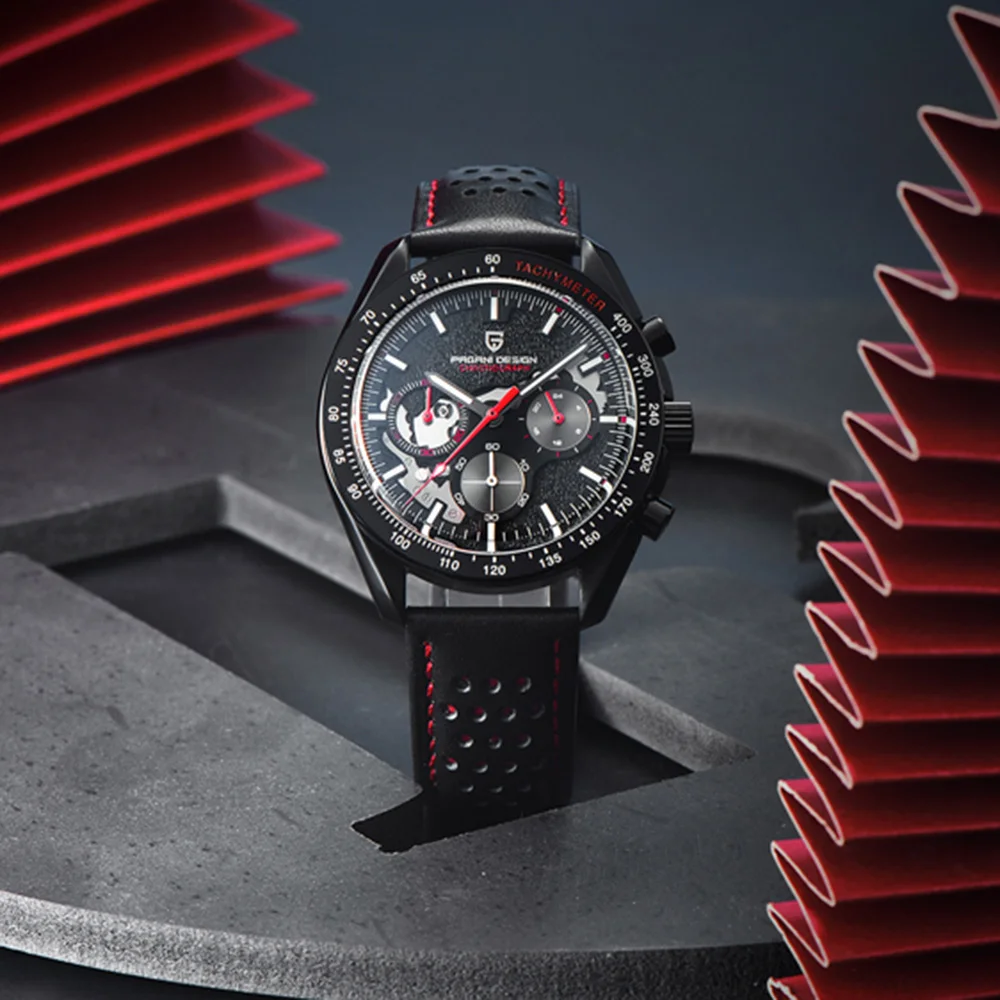 

PAGANI DESIGN 2025 New Mens Watches Top Brand Luxury Quartz Watch For Men Multi-Function Chronograph Sport Waterproof Clock Gift