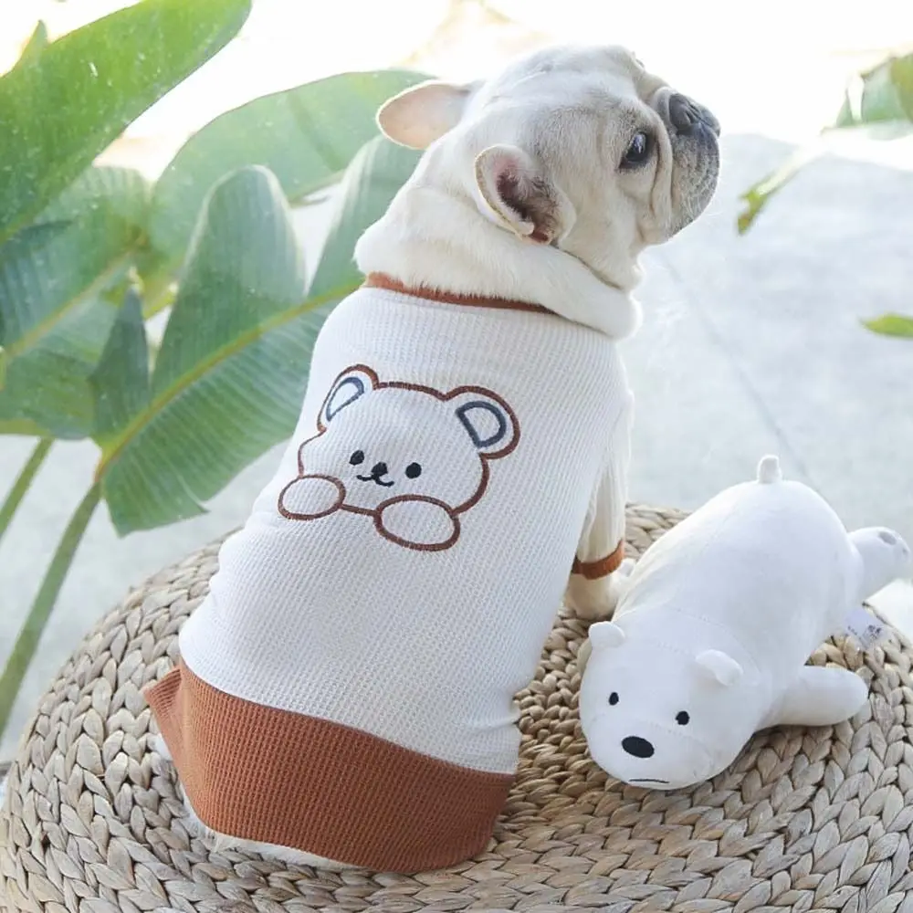 Afbeelding 7: Paar Lente Su Hond Kostuum Voor Kleine Middelgrote Honden T-shirt Puppy Katten Shirt Dierenliefhebbers Kleding Huisdier Rokken Hondenjurk