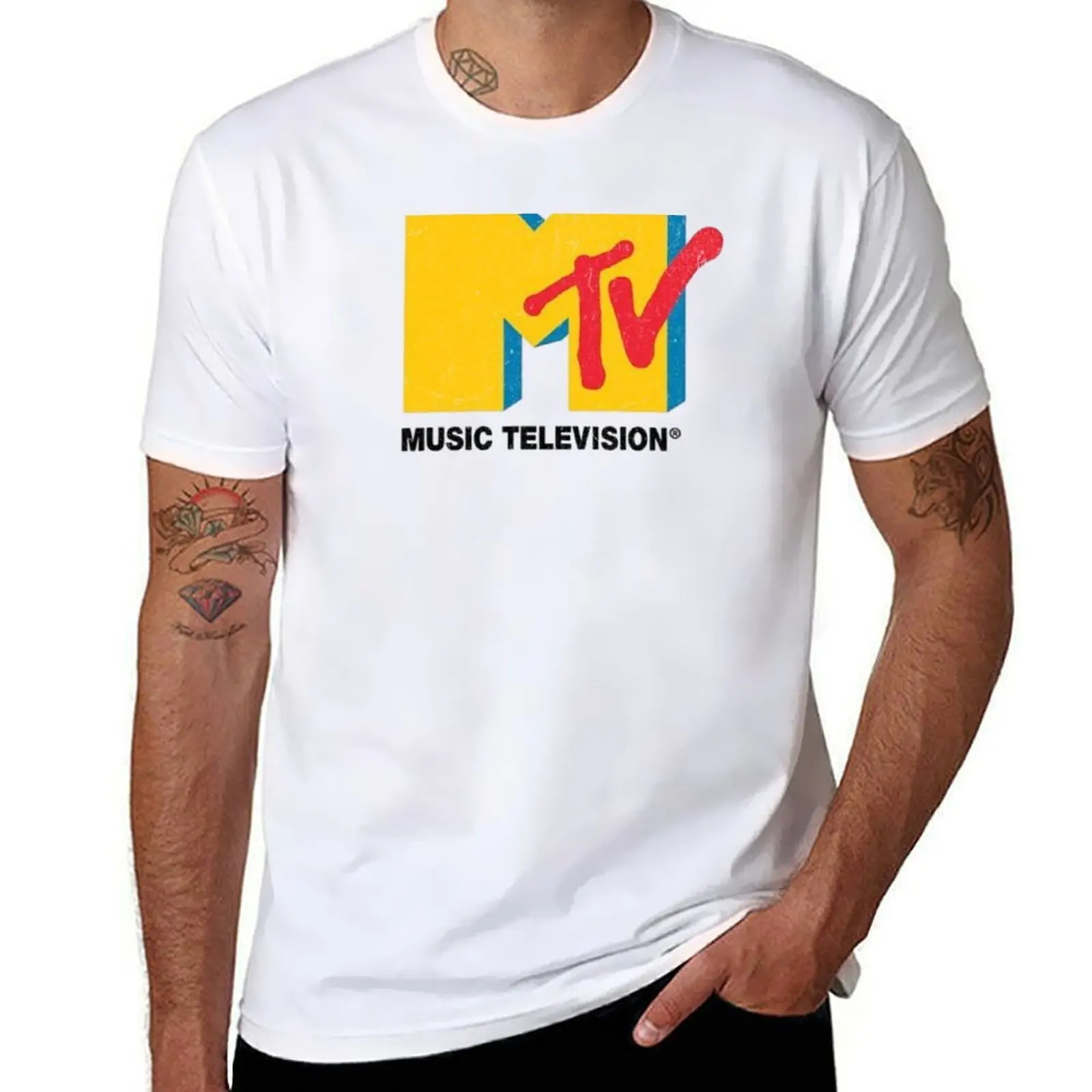 

MTV T-Shirt cotton t shirt man t shirts with prints T-Shirt