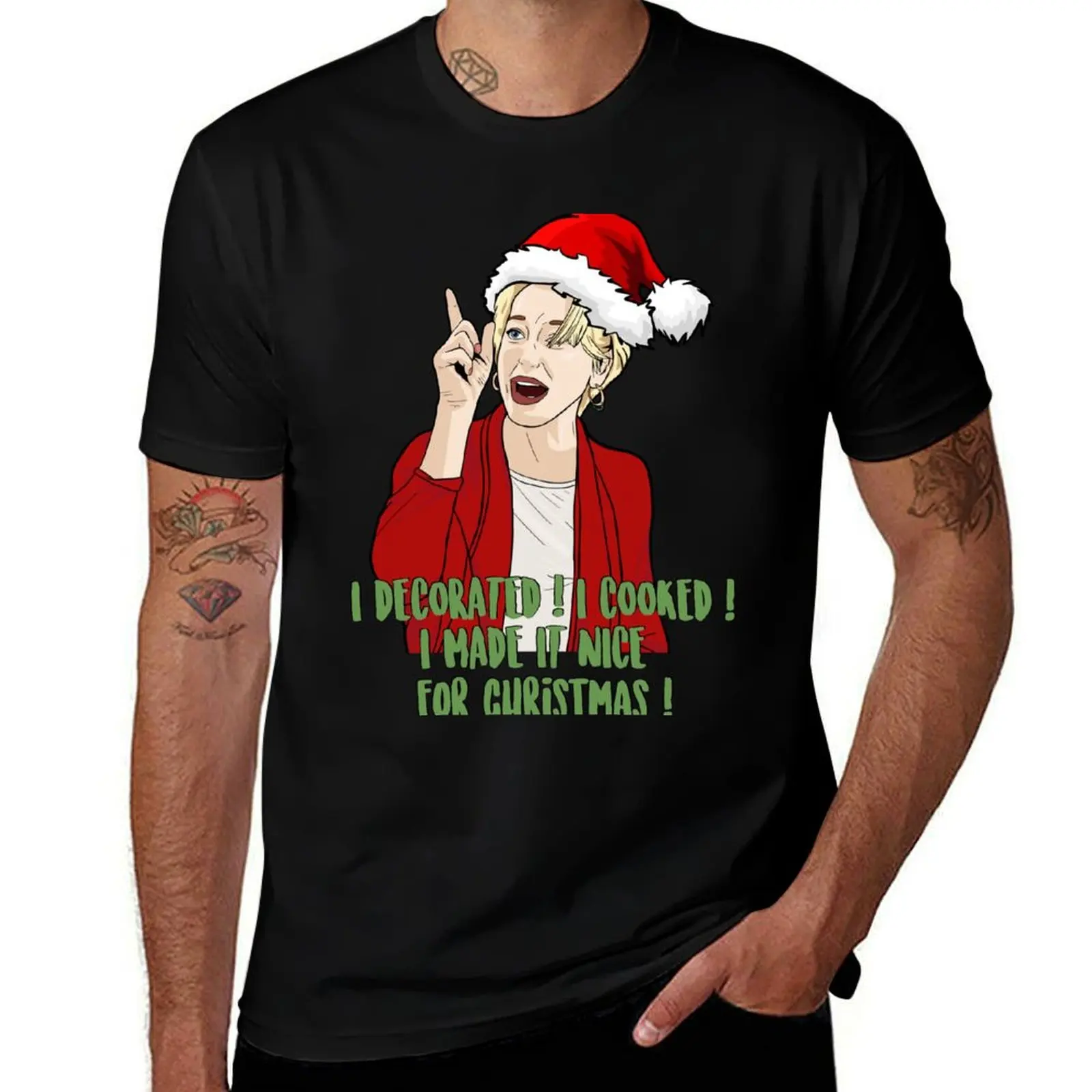 I decorated ! I Cooked ! I Made it Nice For Christmas - Dorinda Medley - The Real Housewives of New York T-Shirt