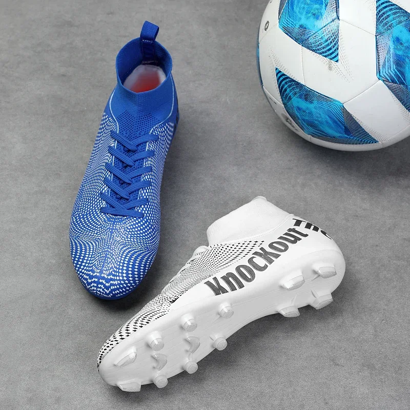 

Society Soccer Cleats TF/FG Men Women Turf Indoor Training Football Boots Kids Professional Futsal Shoes